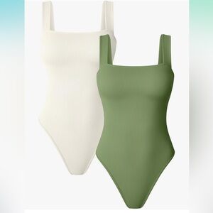 Bodysuits- Ribbed Strappy